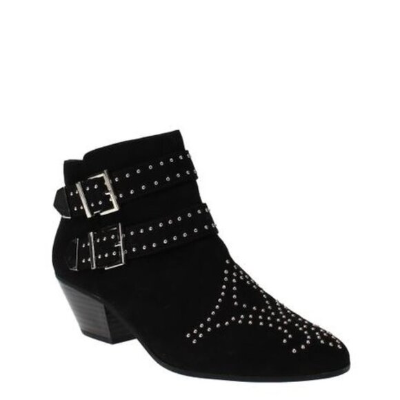 INC Iliana Studded Western Ankle Booties - Picture 1 of 7